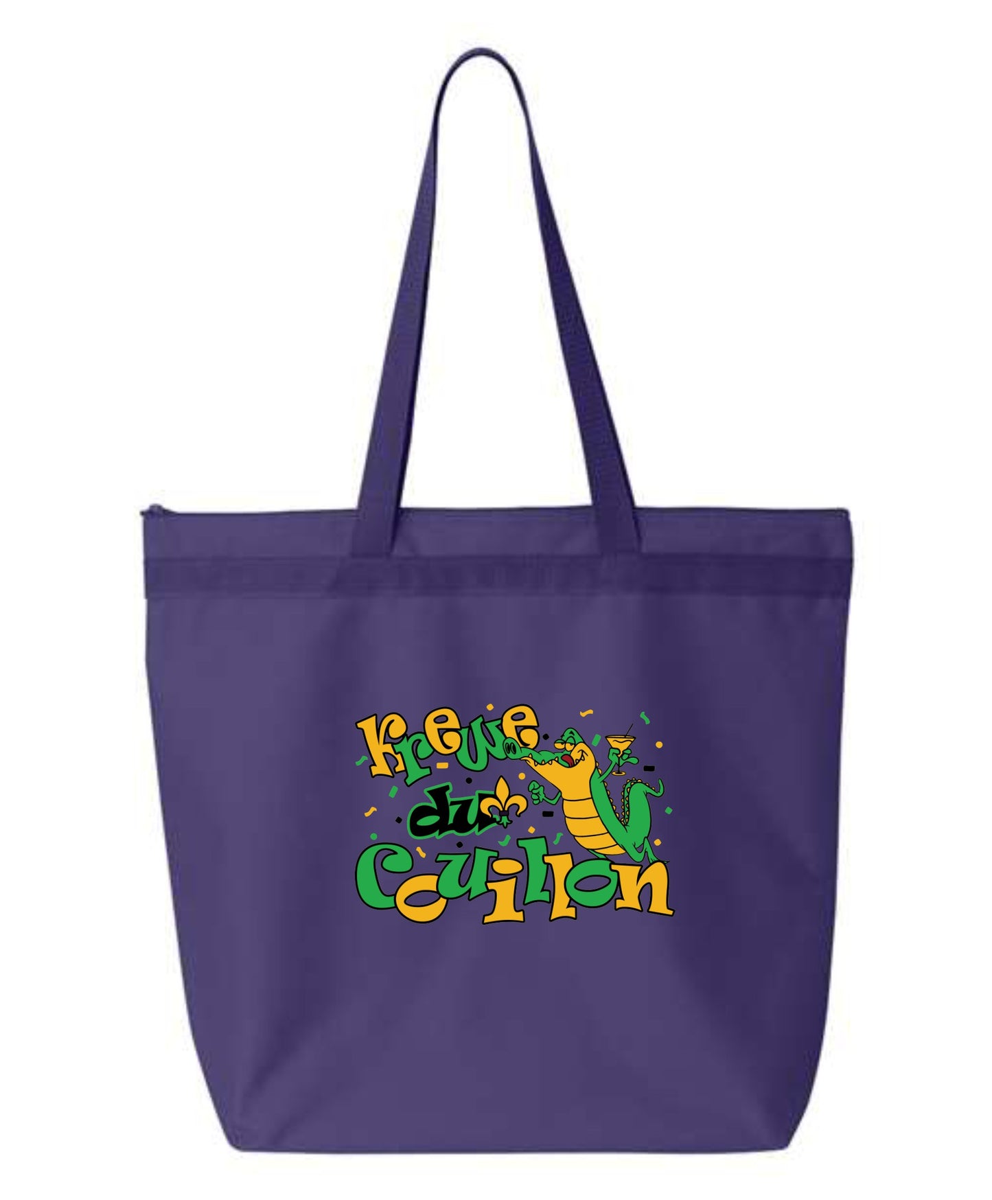 Krewe du Couillon Logo Market Tote