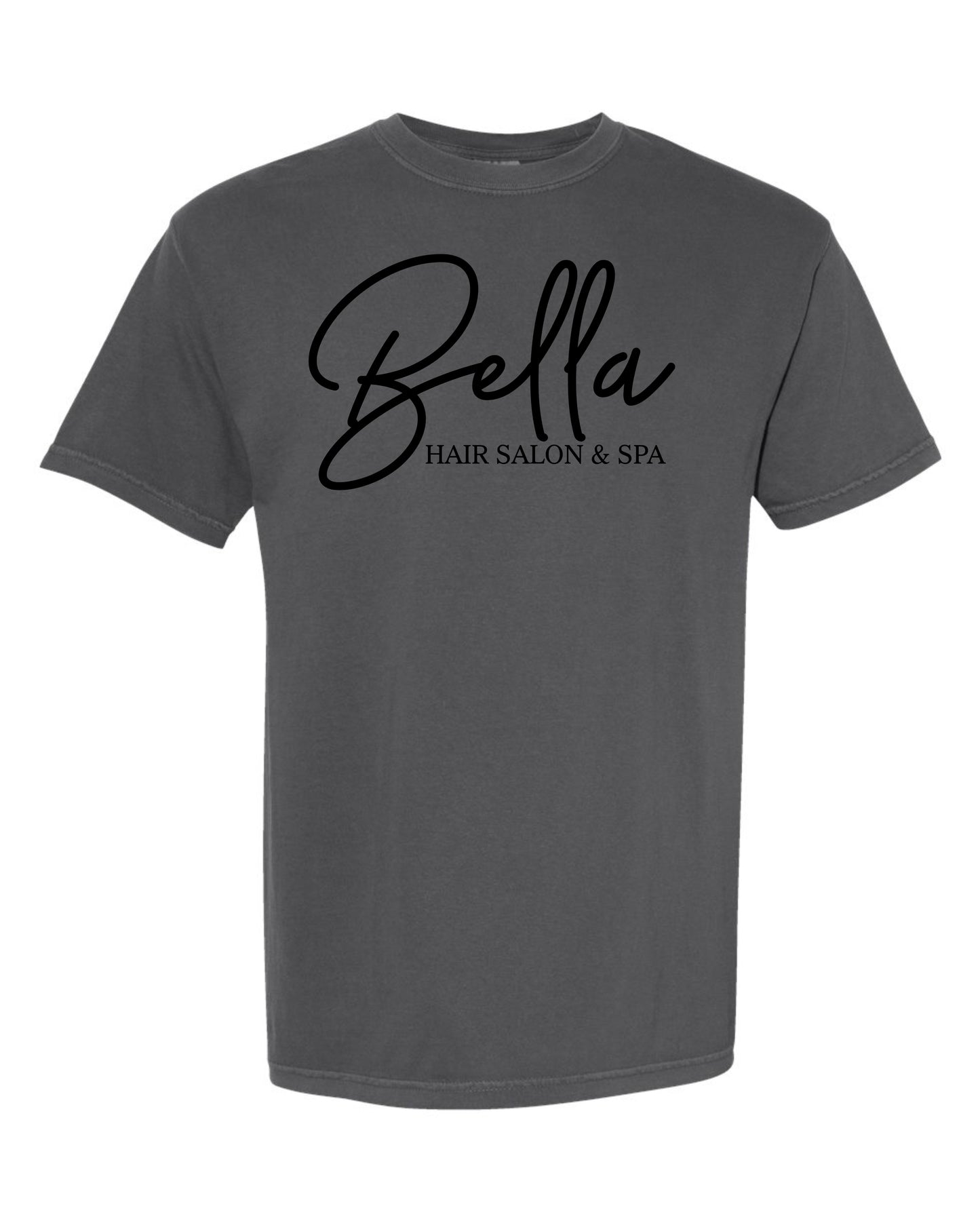 Bella Hair Salon & Spa Script Printed Tee
