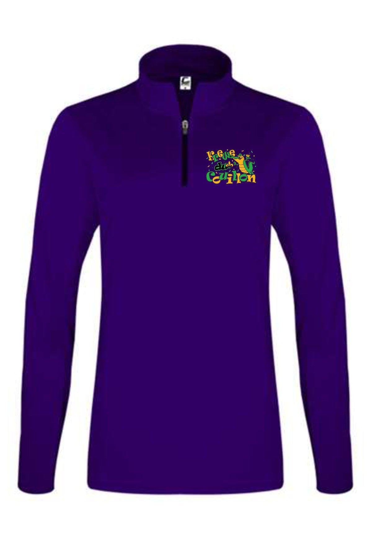 Krewe du Couillon Logo Performance Quarter Zip