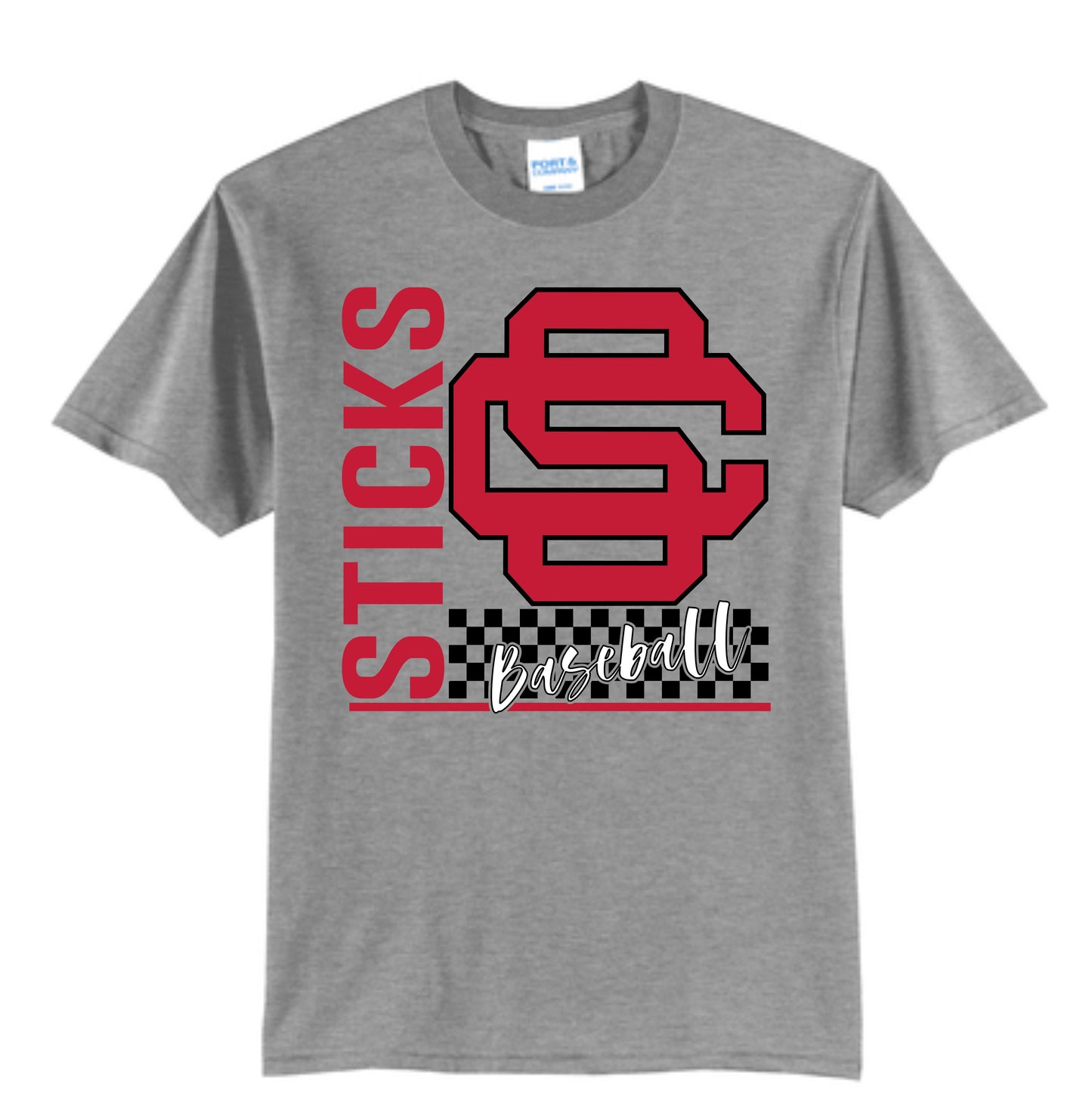 Sticks Checkered Baseball