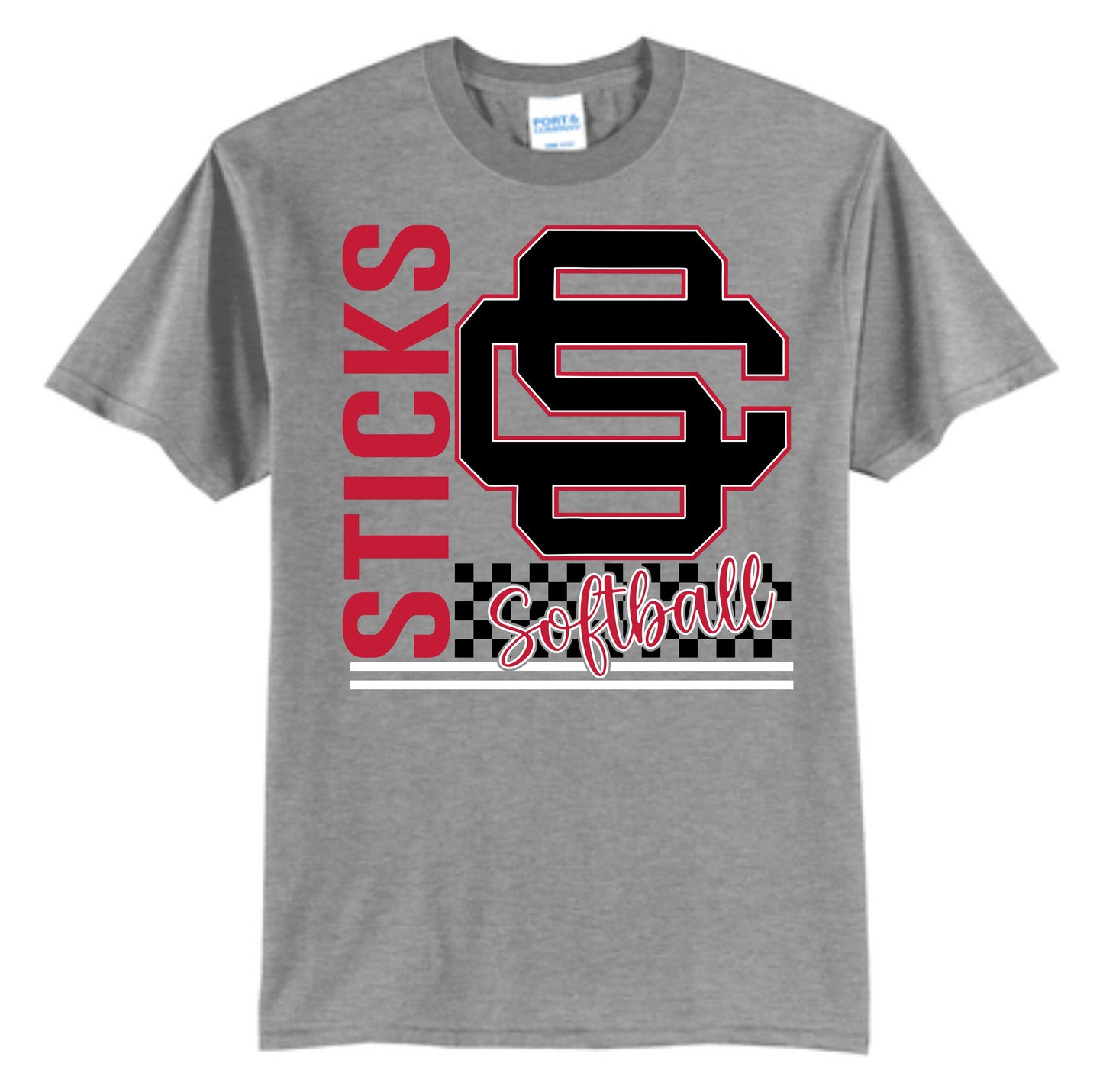 Sticks Checkered Softball