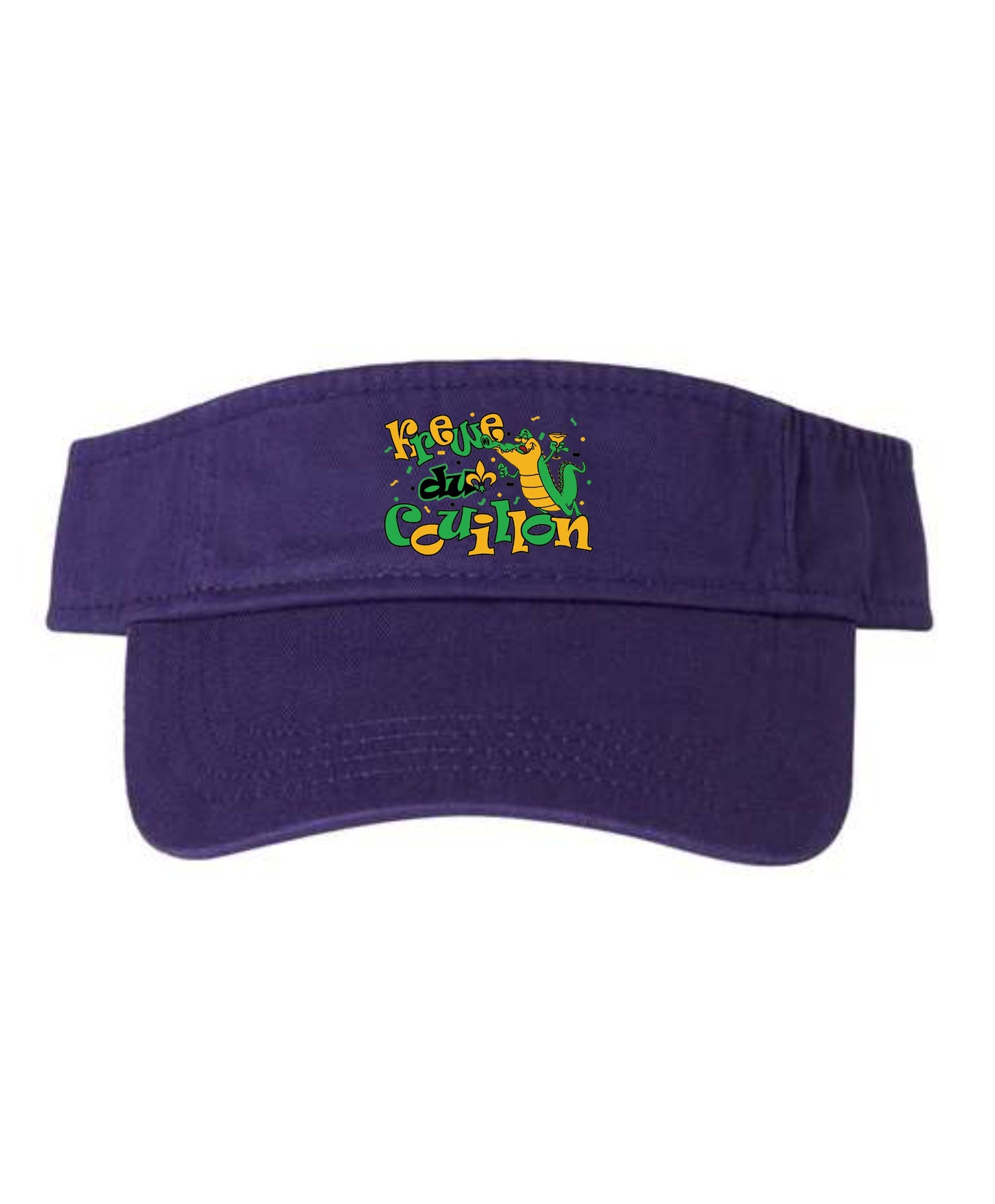Krewe du Couillon Logo Visor