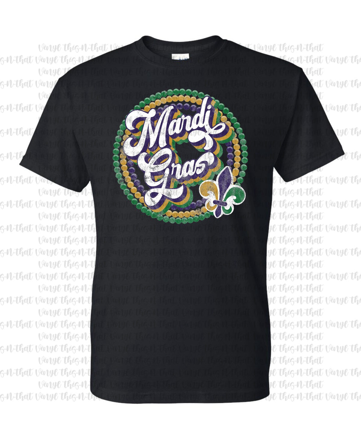 Distressed Mardi Gras