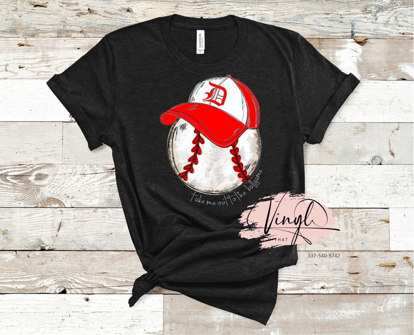 Take Me out to the Ballgame Tee CUSTOM