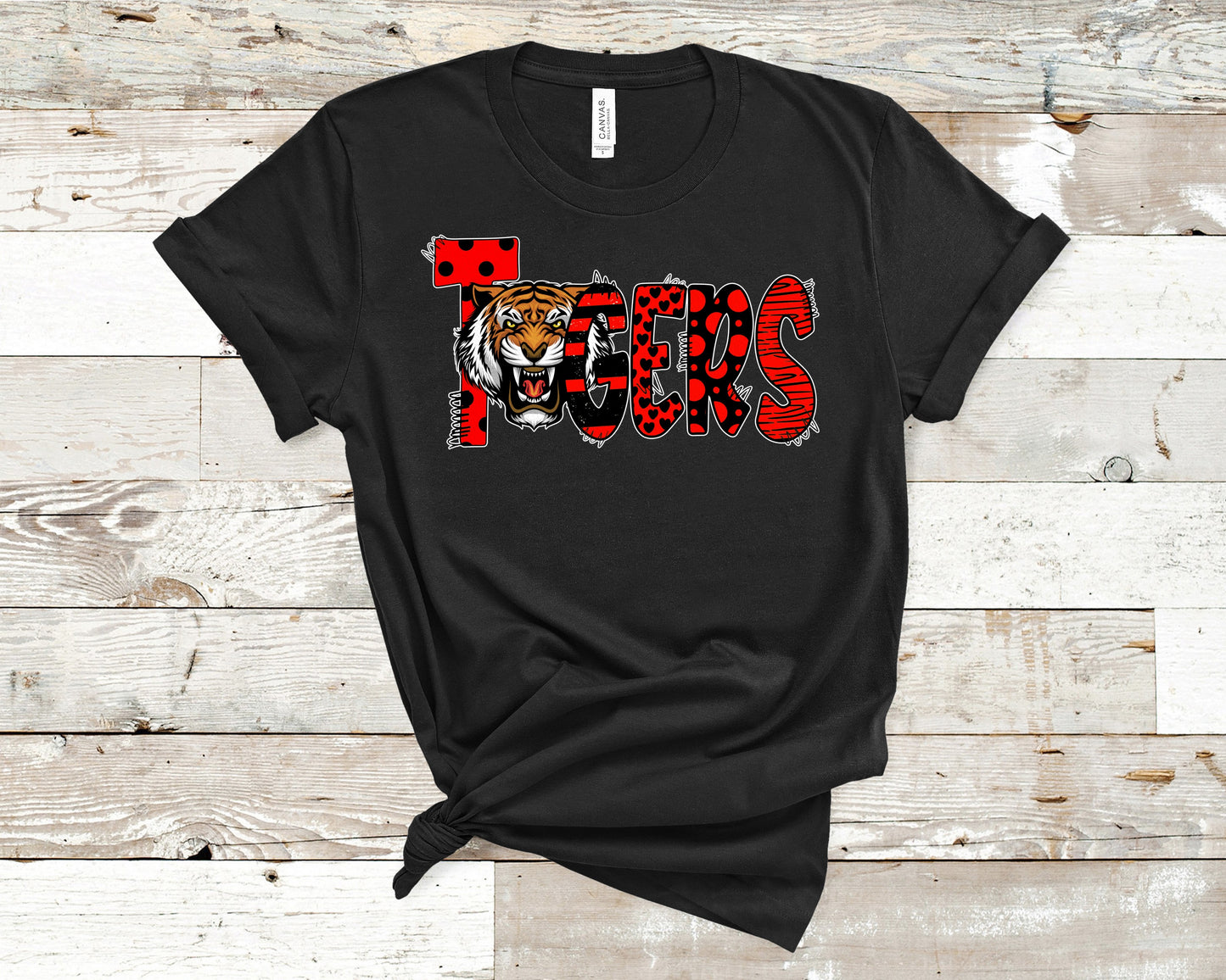 Tigers red & black