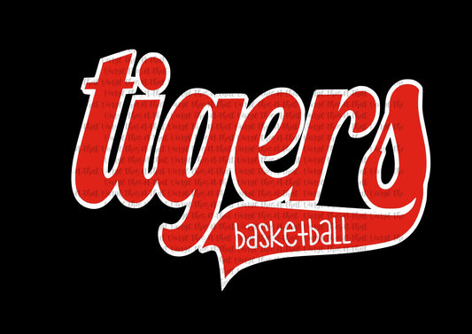 Tigers Basketball tails