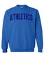 Athletics Softball Embroidered TONE on TONE Sweatshirt