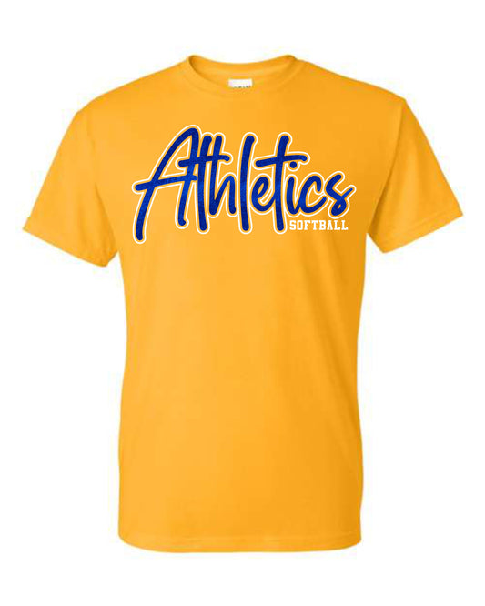 Athletics Softball 7 - (ADULT) METALLIC PUFF
