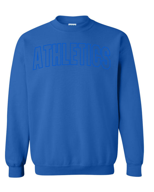 Athletics Softball Embroidered TONE on TONE Sweatshirt