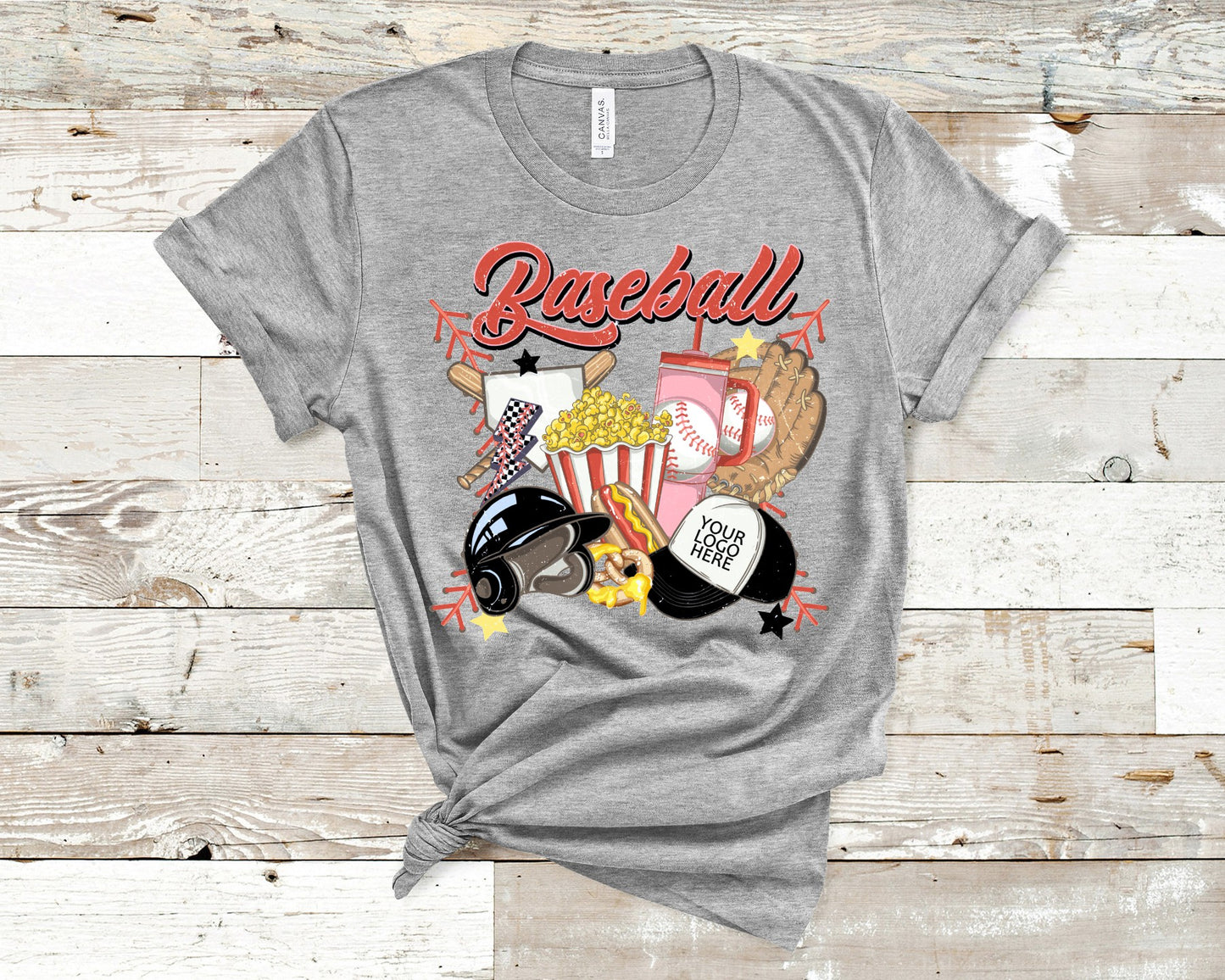 Baseball Mascot Bundle Tee