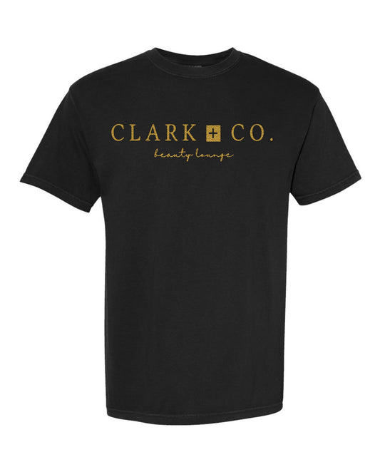 Clark + Co. Basic Printed Tee - COMFORT COLORS