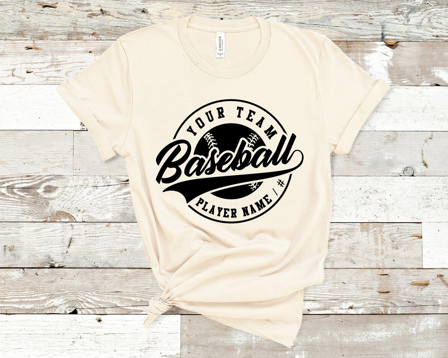 CUSTOM Baseball tee