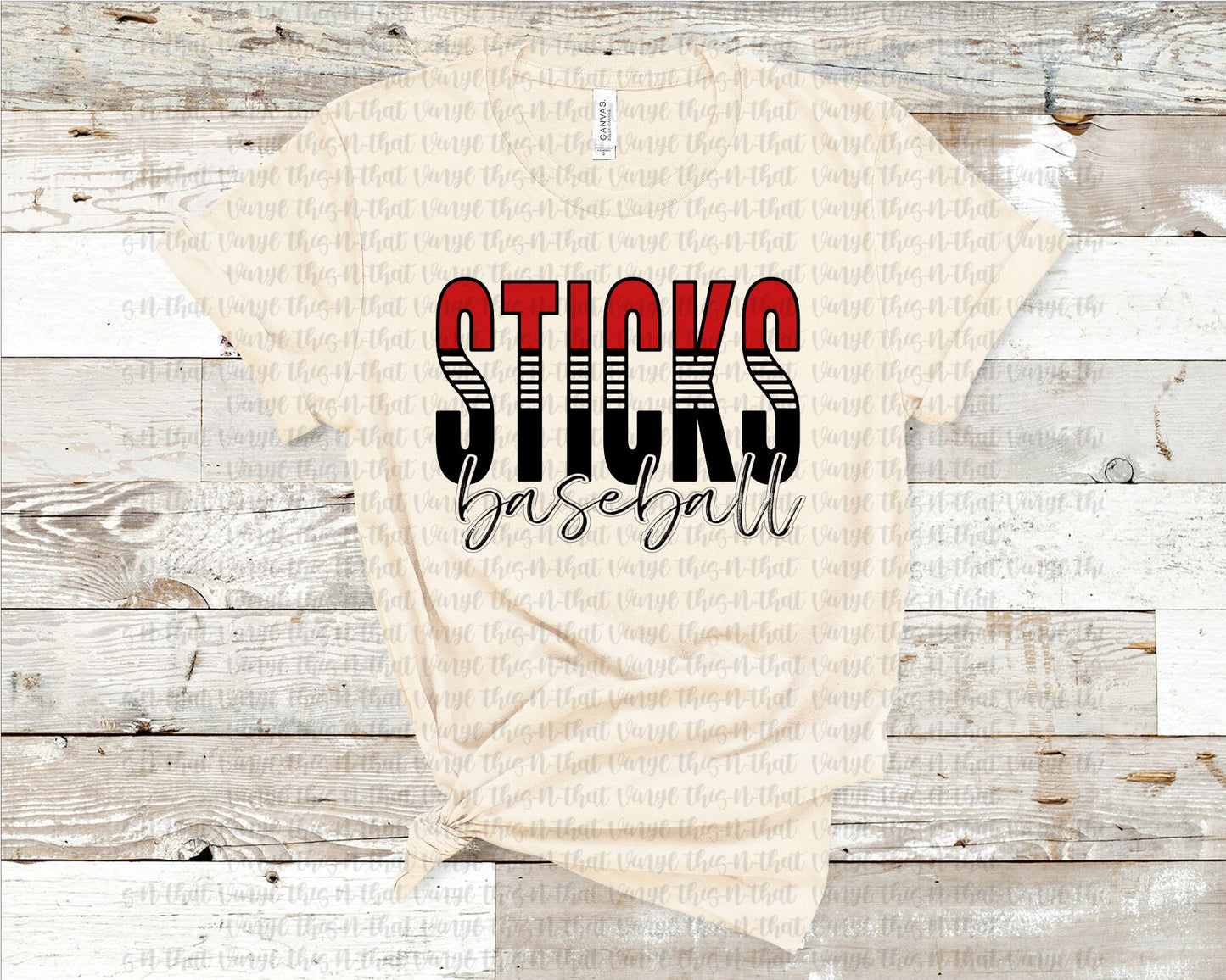 Sticks Baseball -Tricolor