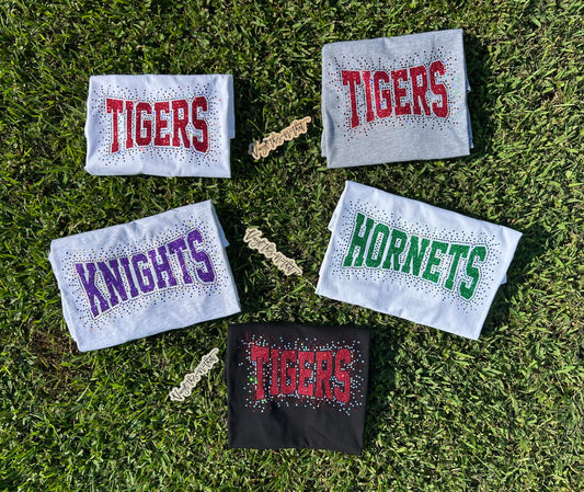 Sparkle Mixed Media Starburst Tee