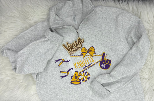 Custom Cheer 1/4 Zip