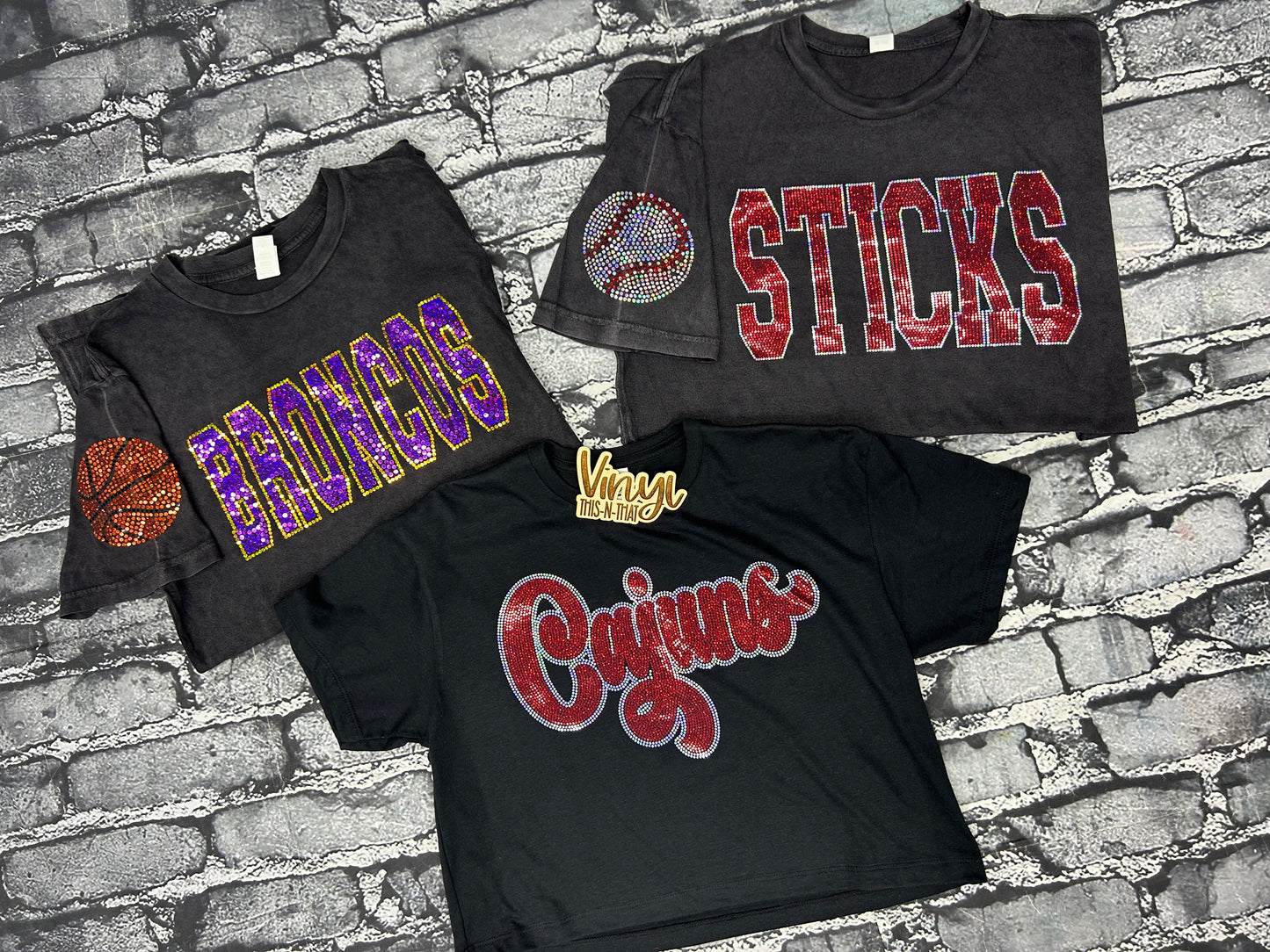 Sticks Sparkle Lightweight Mascot Tee