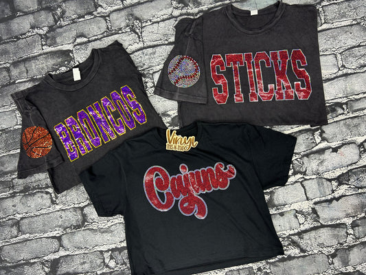 Sticks Sparkle Lightweight Mascot Tee