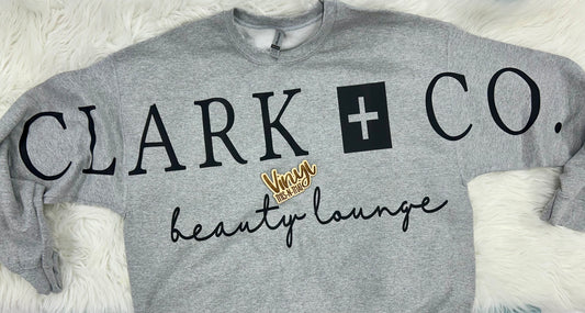 Clark + Co. Jumbo Grunge Sweatshirt