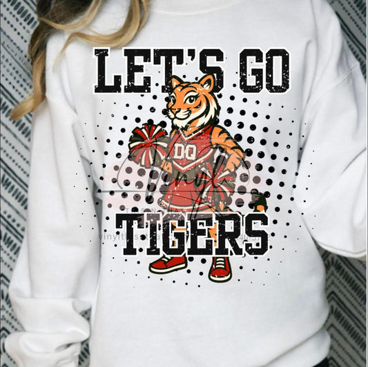 DeQuincy Preppy Basketball or Cheer Mascot