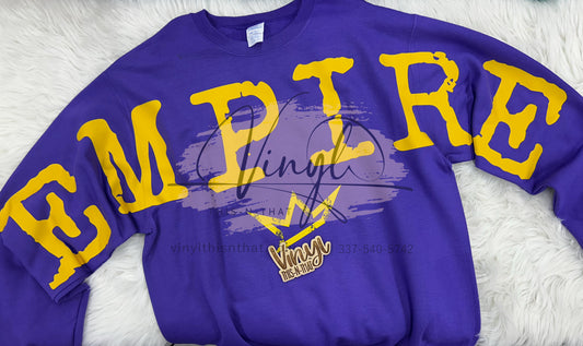 Empire Jumbo Grunge Sweatshirt