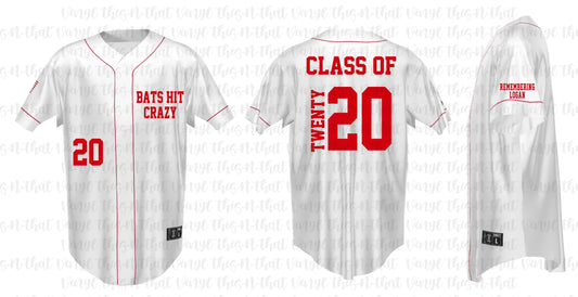 Class of 2020 Custom Jersey