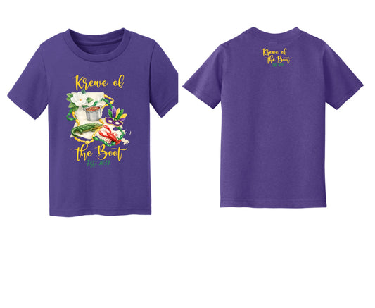 Infant & Toddler Krewe of the Boot Short Sleeve