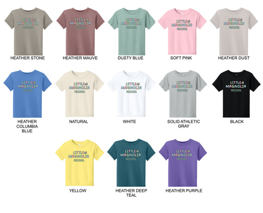 Little Magnolia Preschool Short Sleeve Tee