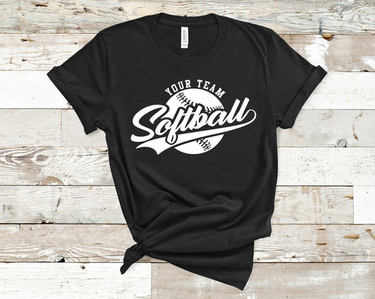 CUSTOM Softball tee