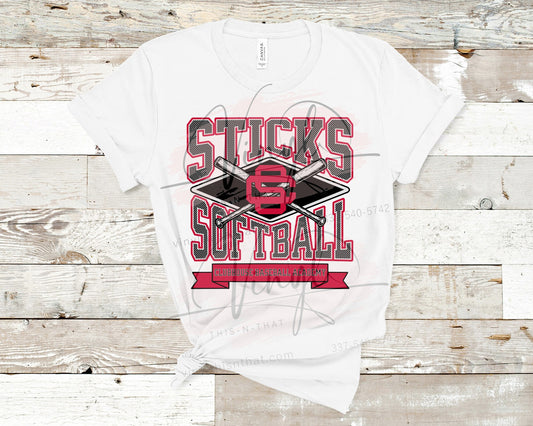 Sticks Softball Crest