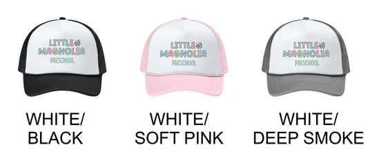 Little Magnolia Preschool Foam Trucker Cap