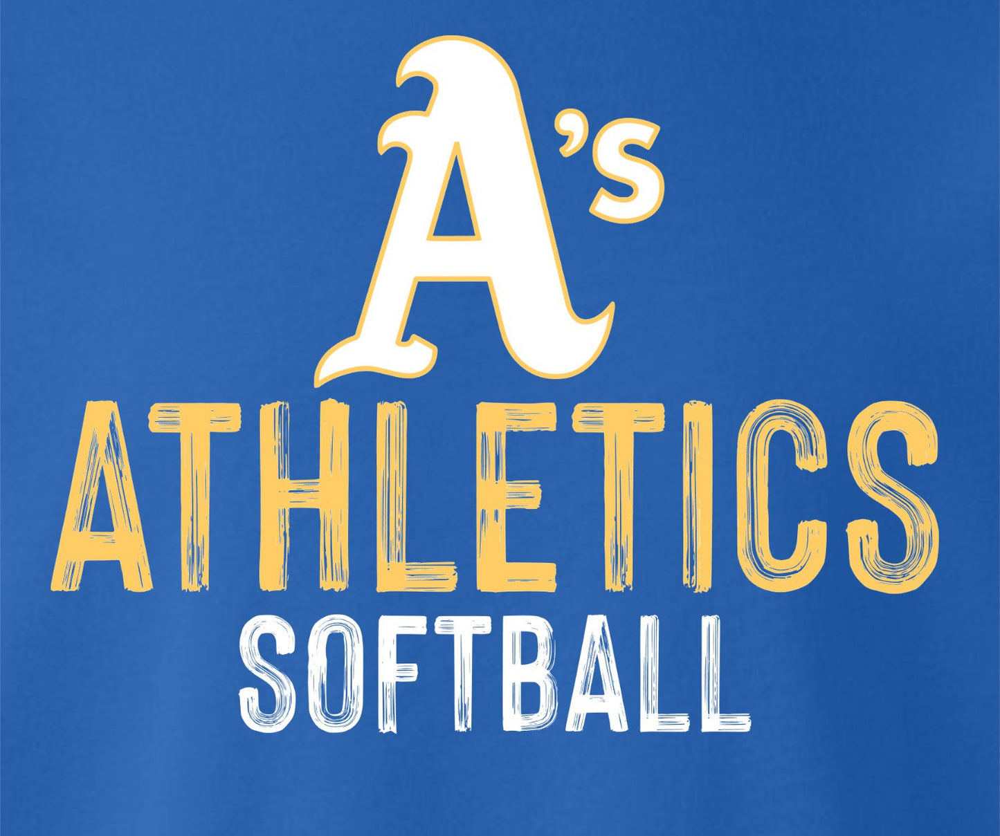 Athletics Softball 2 - (ADULT) Long Sleeve