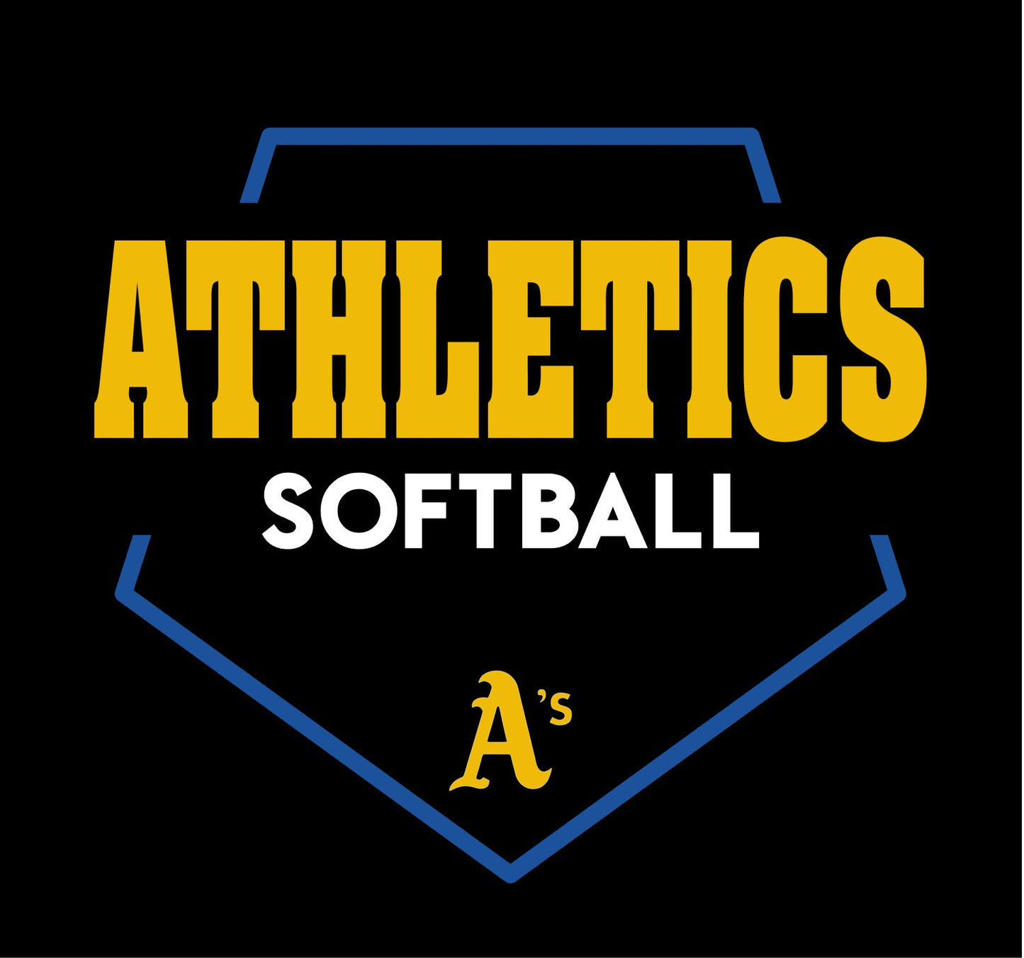 Athletics Softball 4 - (ADULT) Long Sleeve