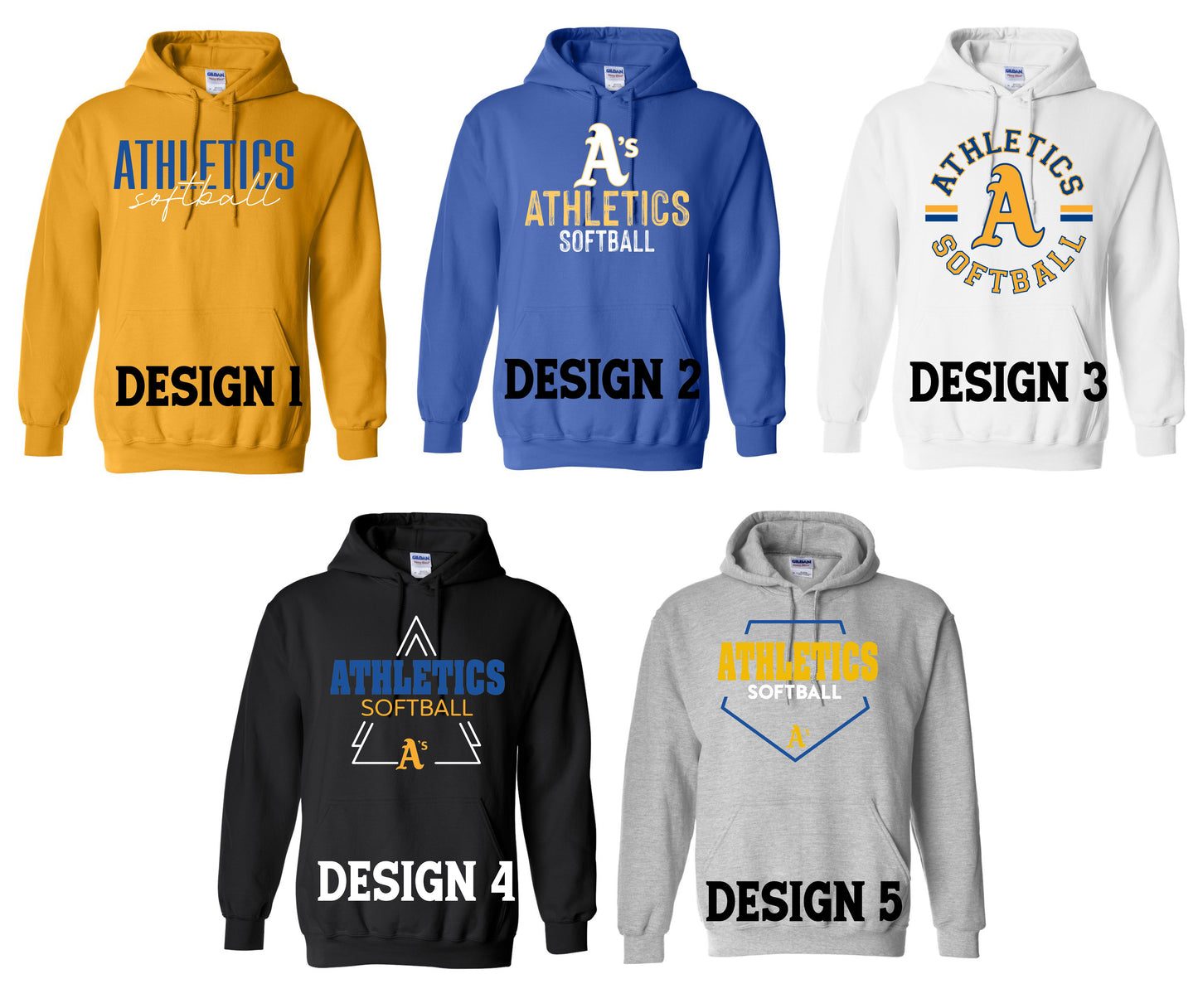 Athletics Softball Hoodie (YOUTH)