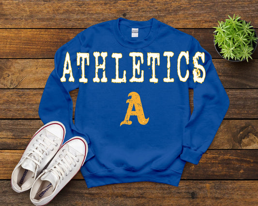 Athletics Jumbo Letter Sweatshirt