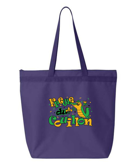 Krewe du Couillon Logo Market Tote