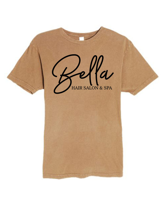 Bella Hair Salon & Spa Script Printed Tee