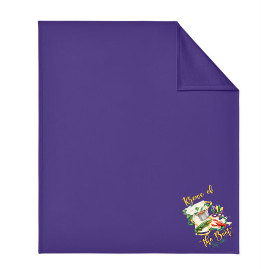 Krewe of the Boot Logo Sweatshirt Blanket