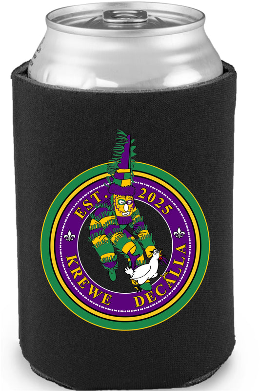 Krewe Decalla Logo Can Sleeve