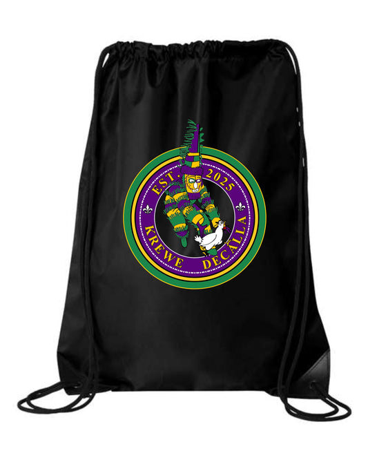 Krewe Decalla Logo Cinch Sack