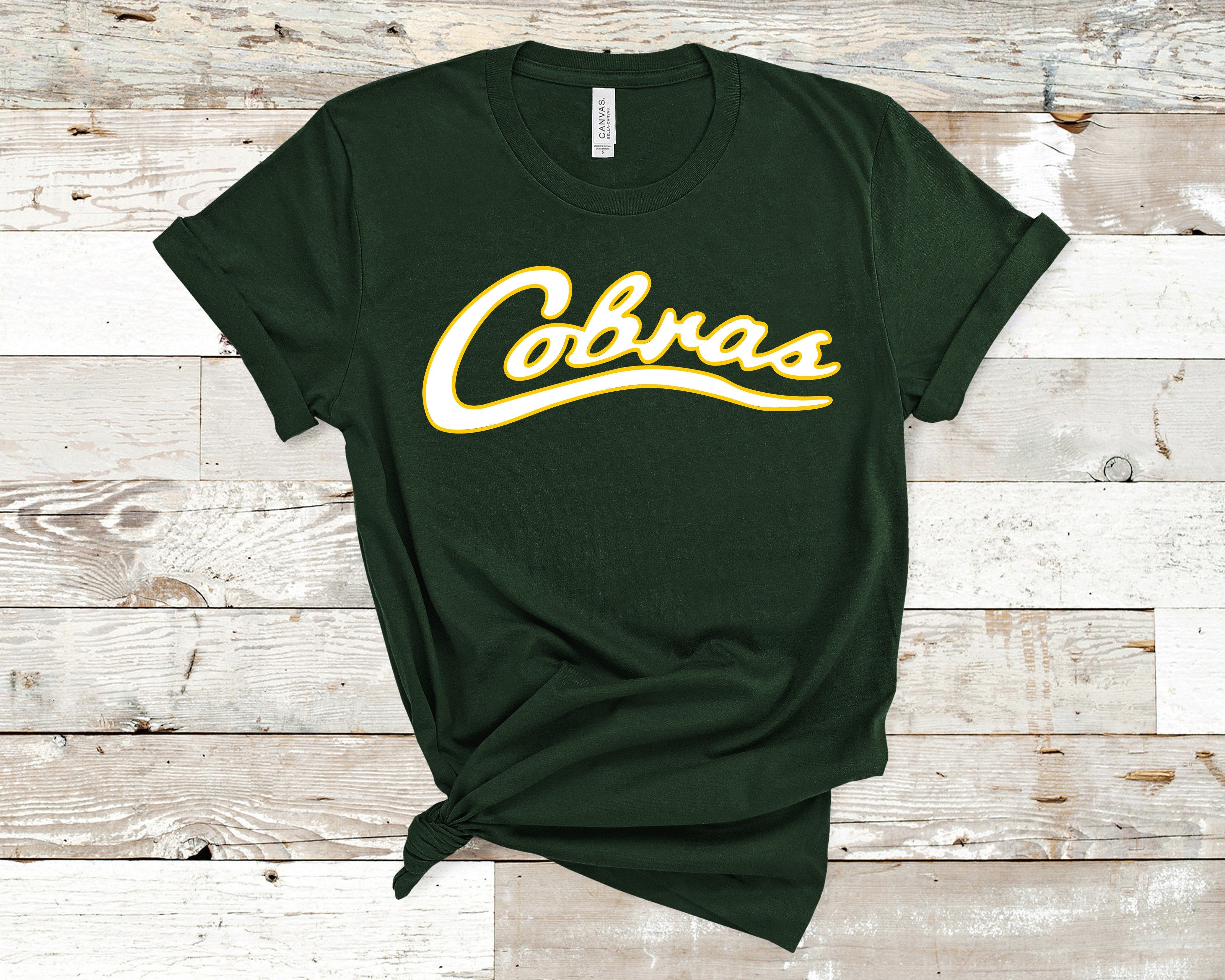 Cobras Baseball Script Logo Tee - Youth – Vinyl this-N-that