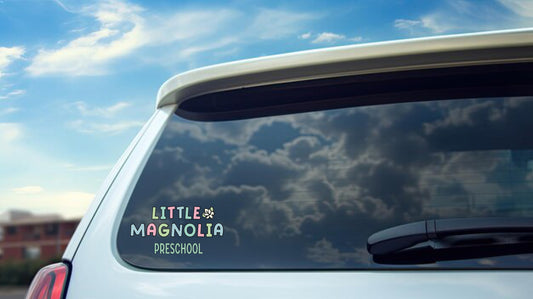 Little Magnolia Preschool Vehicle Decal