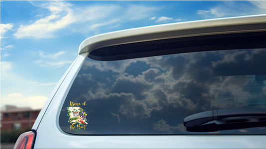 Krewe of the Boot Logo Vehicle Decal