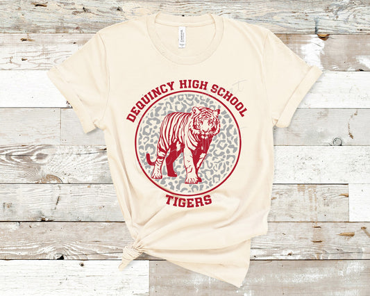 DeQuincy High School Tigers Circular Mix