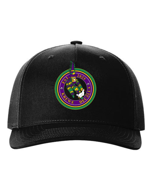 Krewe Decalla Logo Five Panel Structured Cap