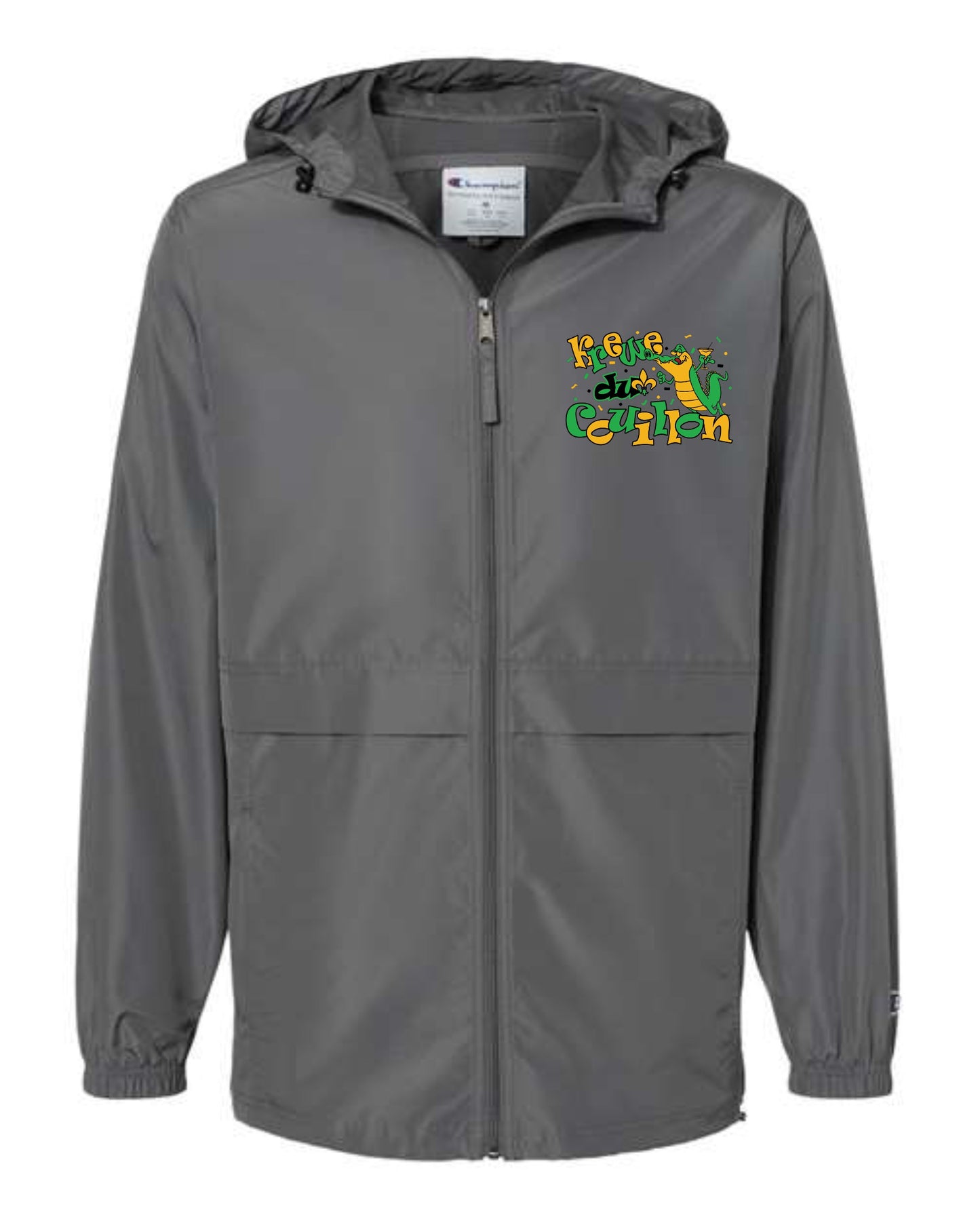 Krewe du Couillon Logo Full-zip Anorak