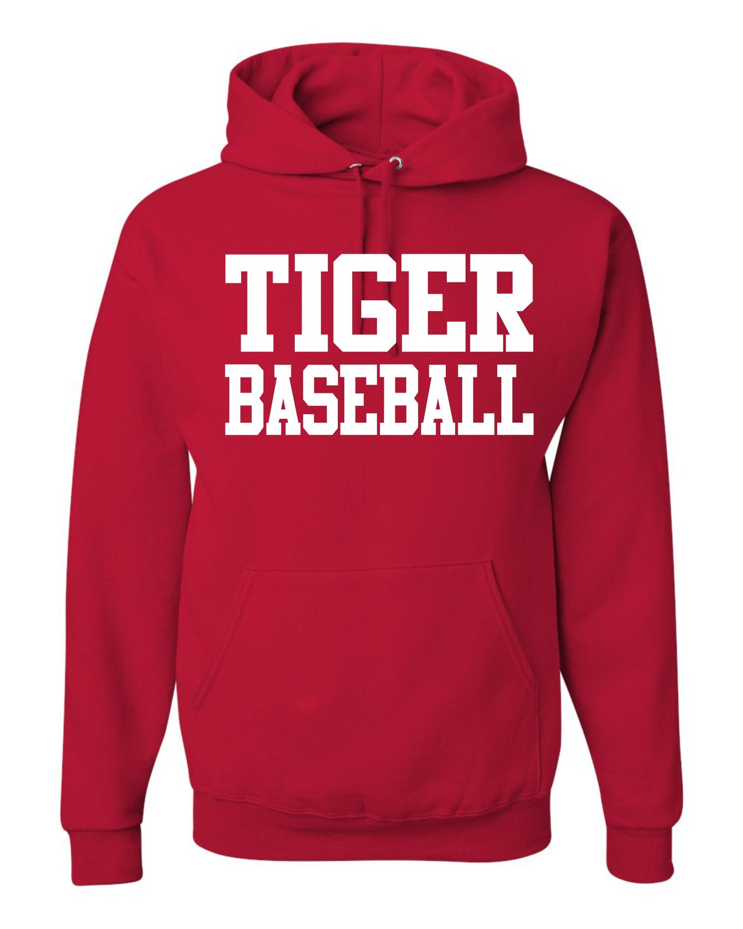 DHS Tiger Baseball Large Logo Hoodie - Youth