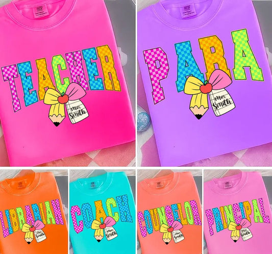 School Staff Neon Special