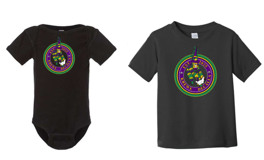 Infant & Toddler Krewe Decalla Short Sleeve
