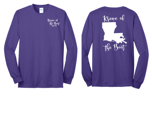 Krewe of the Boot Logo Long Sleeve