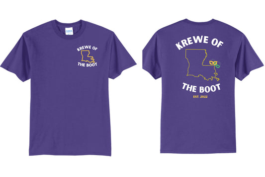 Krewe of the Boot Logo 2 Short Sleeve